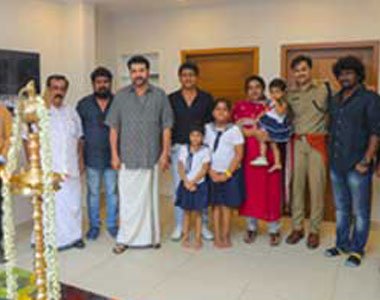 Mega-star-Mammootty at VVM Studios